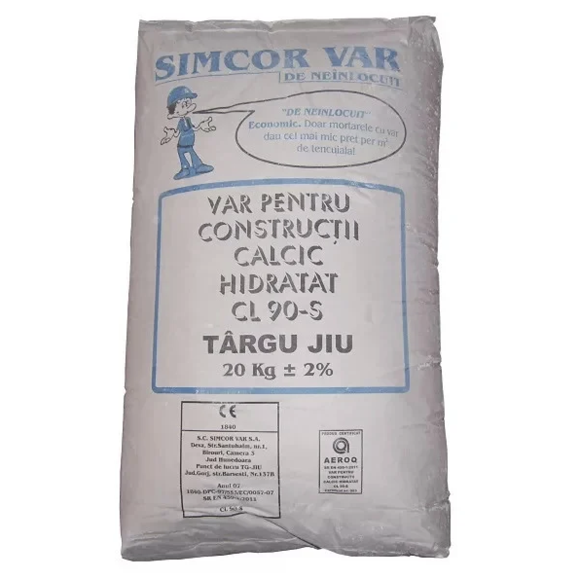 Var stins pentru tencuiala var-nisip, sac 20kg