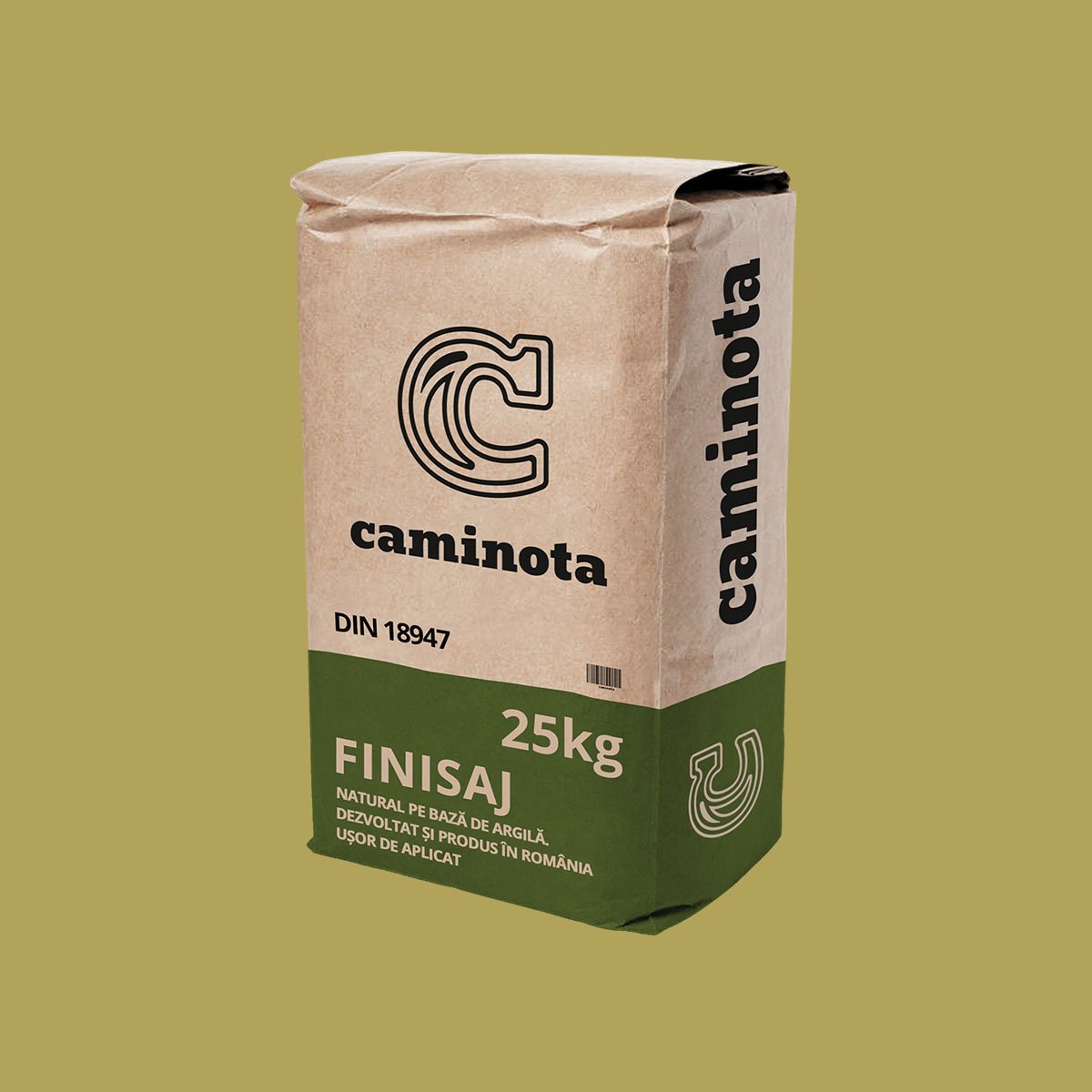 Caminota Finisaj Rustic, sac rafie 25kg